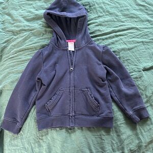 Gymboree Blue Zip-Up Hoodie Sweatshirt